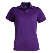 Women's Dry-Mesh Embroidered Hi-Performance Short Sleeve Polo - Personalization Available
