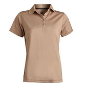 Women's Dry-Mesh Embroidered Hi-Performance Short Sleeve Polo - Personalization Available