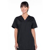 Cherokee Unisex V-Neck 3-Pocket Scrubs Top - Personalization Available