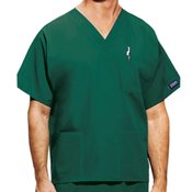 Cherokee Unisex V-Neck 3-Pocket Scrubs Top - Personalization Available