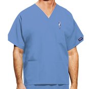 Cherokee Unisex V-Neck 3-Pocket Scrubs Top - Personalization Available