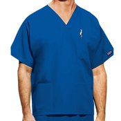 Cherokee Unisex V-Neck 3-Pocket Scrubs Top - Personalization Available