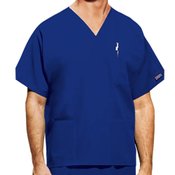Cherokee Unisex V-Neck 3-Pocket Scrubs Top - Personalization Available