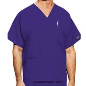 Cherokee Unisex V-Neck 3-Pocket Scrubs Top - Personalization Available