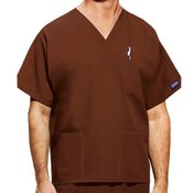 Cherokee Unisex V-Neck 3-Pocket Scrubs Top - Personalization Available