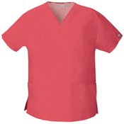 Dickies Women's V-Neck 2-Pocket Top - Personalization Available