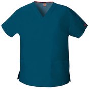 Dickies Women's V-Neck 2-Pocket Top - Personalization Available