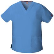 Dickies Women's V-Neck 2-Pocket Top - Personalization Available