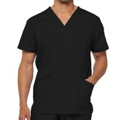 Dickies Men's V-Neck 3-Pocket Scrubs Top - Personalization Available