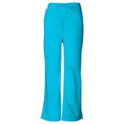 Dickies Women's 6-Pocket Mid Rise Drawstring Cargo Scrubs Pants
