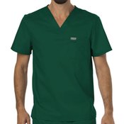 Cherokee Men's 1-Pocket Workwear Revolution V-Neck Scrubs Top - Personalization Available