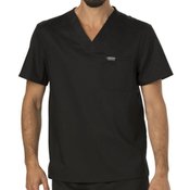 Cherokee Men's 1-Pocket Workwear Revolution V-Neck Scrubs Top - Personalization Available