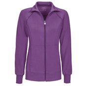 Cherokee Women's 2-Pocket Infinity Zip-Front Warm-Up Jacket