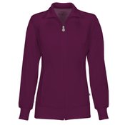 Cherokee Women's 2-Pocket Infinity Zip-Front Warm-Up Jacket