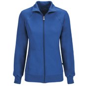 Cherokee Women's 2-Pocket Infinity Zip-Front Warm-Up Jacket