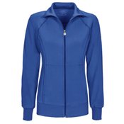 Cherokee Women's 2-Pocket Infinity Zip-Front Warm-Up Jacket