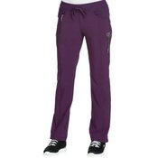 Cherokee Women's 4-Pocket Infinity Low-Rise Straight Leg Drawstring Scrubs Pants