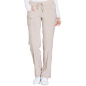 Cherokee Women's 4-Pocket Infinity Low-Rise Straight Leg Drawstring Scrubs Pants