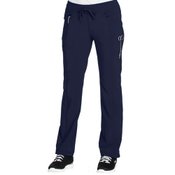 Cherokee Women's 4-Pocket Infinity Low-Rise Straight Leg Drawstring Scrubs Pants