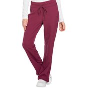 Dickies Women's 3-Pocket Dynamix Mid Rise Drawstring Scrubs Pants
