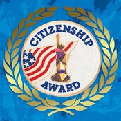 Citizenship Award Blue Marble Award Plaque