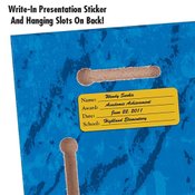 Principal's Award Blue Marble Award Plaque