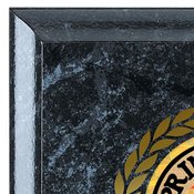 Principal's Award Black Marble Award Plaque