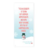 Happy Holidays We're Here All Year for You 2016 Greeting Card Calendar
