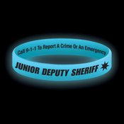 Junior Deputy Sheriff Two-Sided Silicone Bracelet