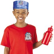 Patriotic Junior Officer Plastic Badge - Personalization Available