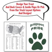 One Color Presentation Folder With Personalization