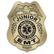 Junior EMT Gold-Foil Stickers-On-A-Roll