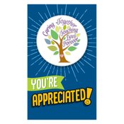 Caring Together Touching Lives Forever Lapel Pin With Presentation Card