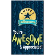 I Make A Difference Lapel Pin with Presentation Card