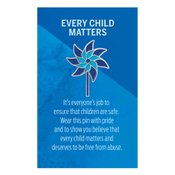 Pinwheel Icon  Lapel Pin with Presentation Card