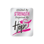 United by Strength, Inspired by Hope Lapel Pin With Presentation Card