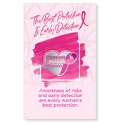 Never Underestimate The Power Of A Woman Lapel Pins With Presentation Card