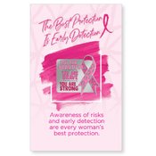 Her Fight Is My Fight Lapel Pins With Presentation Card