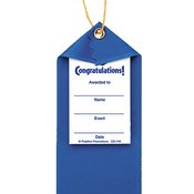 1st-5th Place Award Ribbons With Presentation Cards Assortment Pack