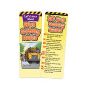School Bus Safety Themed Bookmark Assortment Pack
