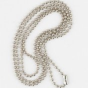 Perfect Attendance Checkmark Star Award Tag With 24" Chain