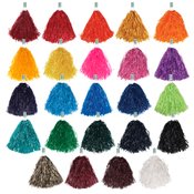 One-Color Streamers Pom Poms - Personalization Available