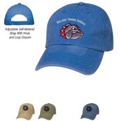 Embroidered Washed Cap