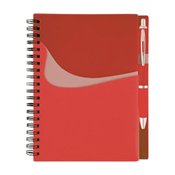Wave Pocket Buddy Notebook &amp; Pen - Personalization Available