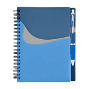 Wave Pocket Buddy Notebook &amp; Pen - Personalization Available