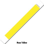 Tyvek Bracelets Solid Colors - Personalization Available