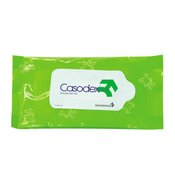 Resealable Antibacterial Wet Wipes Pouch - Personalization Available
