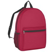 Budget Backpack With Front Zippered Pocket - Personalization Available