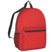 Budget Backpack With Front Zippered Pocket - Personalization Available