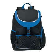 Backpack Cooler With Front Buckled Pocket & Adjustable Elastic Cord - Personalization Available